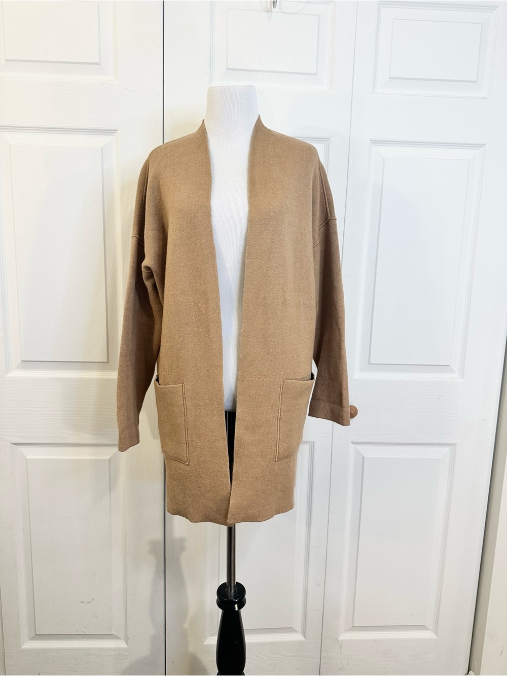 J. Jill Reversible Open-Front Cardigan